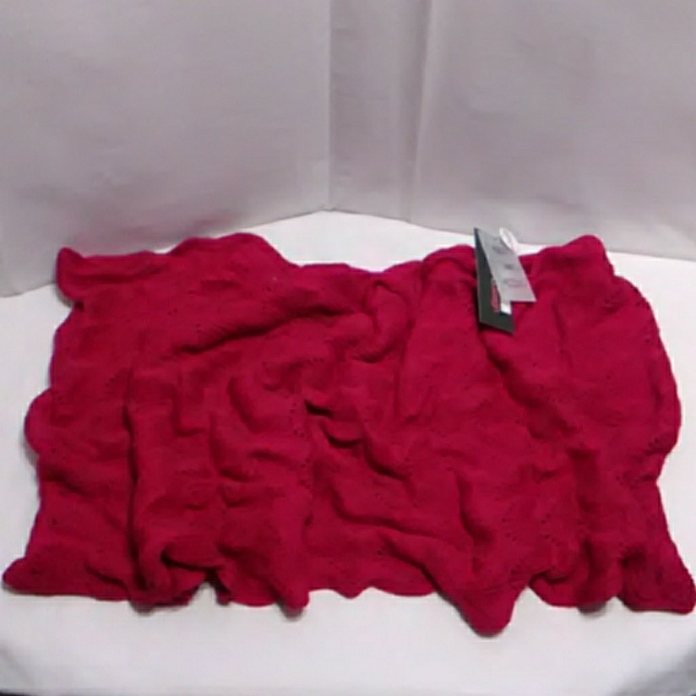 Echo Knit Infinity Scarf Pink